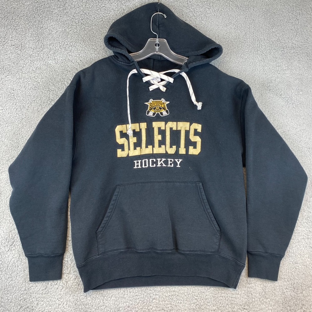 Minnesota Selects Hockey Sweatshirt Mens M Heavyweight Hoodie Graphic Eagle USA